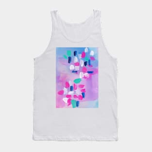 Modern Pastel Abstract Painting, Colorful Contemporary Painting 12 Tank Top